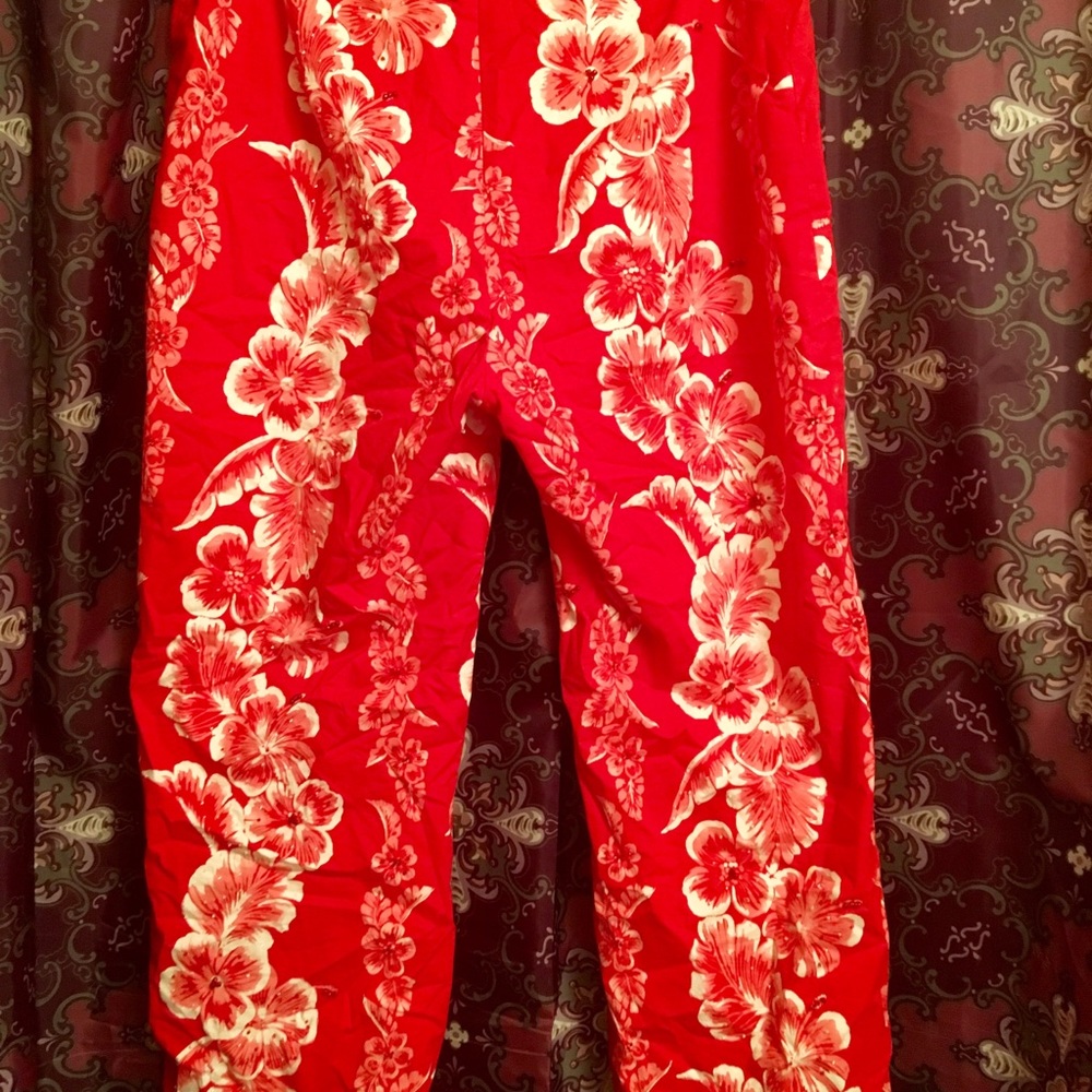 🌈VTG Lillie Rubin floral pants - Picture 4 of 6
